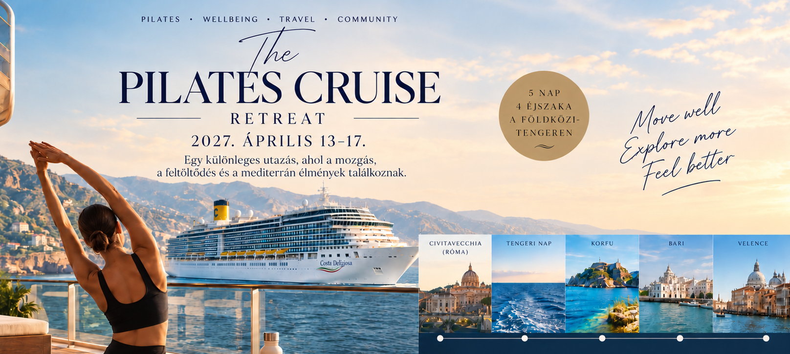 Pilates Cruise Retreat 2027