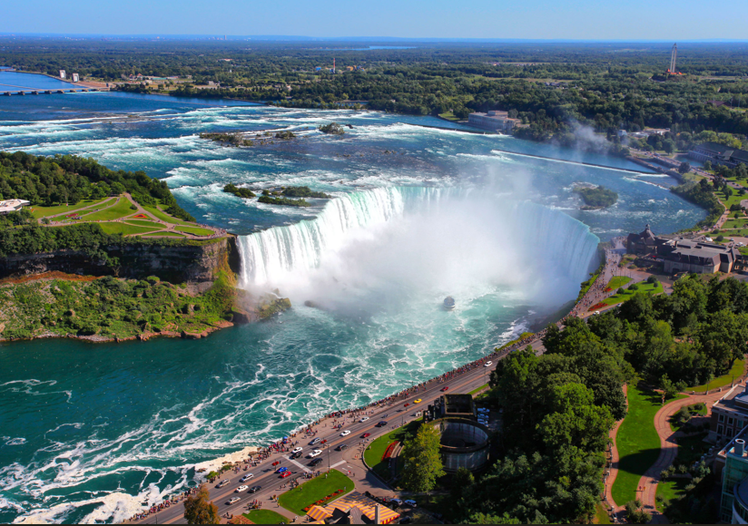 A Niagara Patk&oacute;-v&iacute;zes&eacute;se a kanadai oldal felől